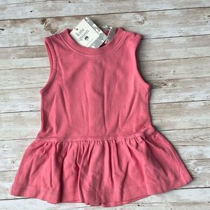 Kate Quinn Pink Button Down Ruffled Top